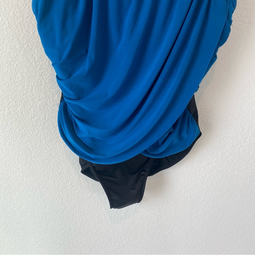 Magicsuit By Miraclesuit Solid Colorblock Lisa On… - image 4